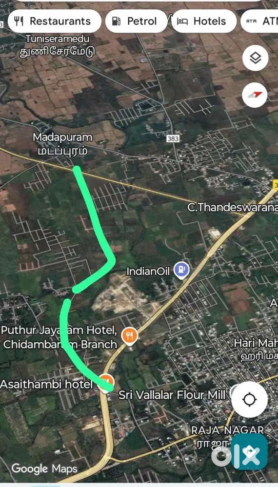 CDM to Trichy Bybass Parallel Road