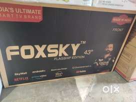 FOXSKY 43 INCH ANDROID LED TV AT ALUVA