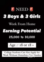 Work From Home opportunity