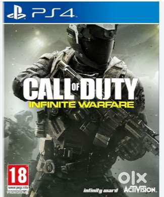 call of duty infinite warfare ps4 game cd