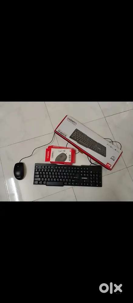 Keyboard and mouse