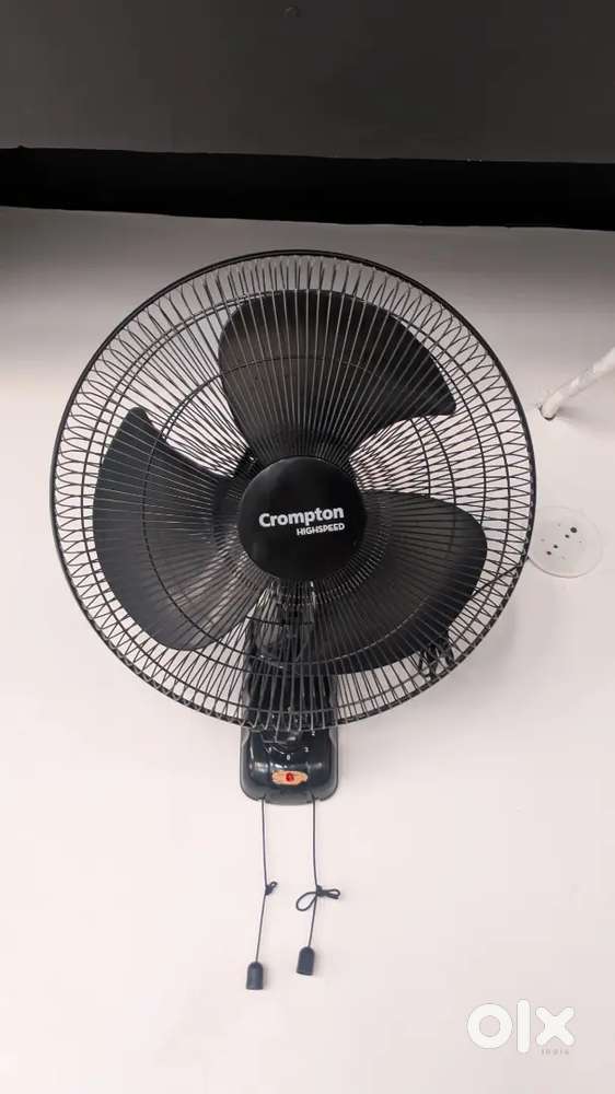 3 crompton  Wall mounted fans