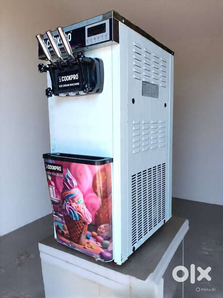 Automatic Softy ice Cream Machine Available   Single compressor Availa