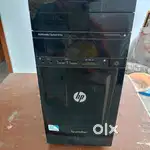 CPU HP Pavillion, Key Board, Mouse, speakers and connection cables.