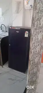 Single door fridge and semi automatic washing machine