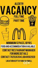 MC DONALDS KOTTAYAM LULU MALL