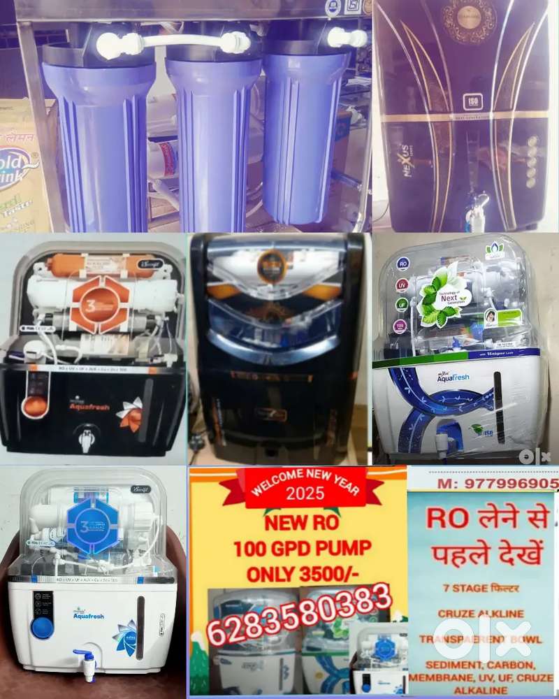AQUA FRESH WATER PURIFIER RO FILTER, GEYSER, CHIMNEY, SALE REPAIR