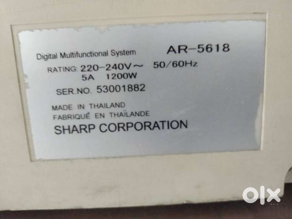 Sharp company Zerox Machine