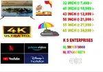 43 INCH SMART LED TV @ 12,999 /-