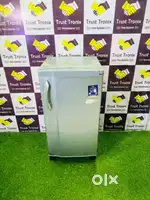 Plain grey Goorej edge @₹5999 single Door fridge with 1 year warranty.