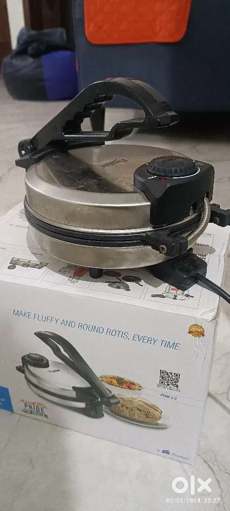 All new prestige roti maker under warrenty for sale