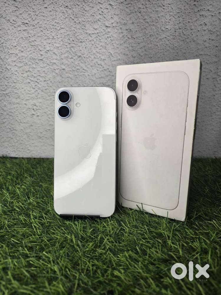 Apple iPhone 16 Plus White 128GB [ Warranty till May 2026 ]