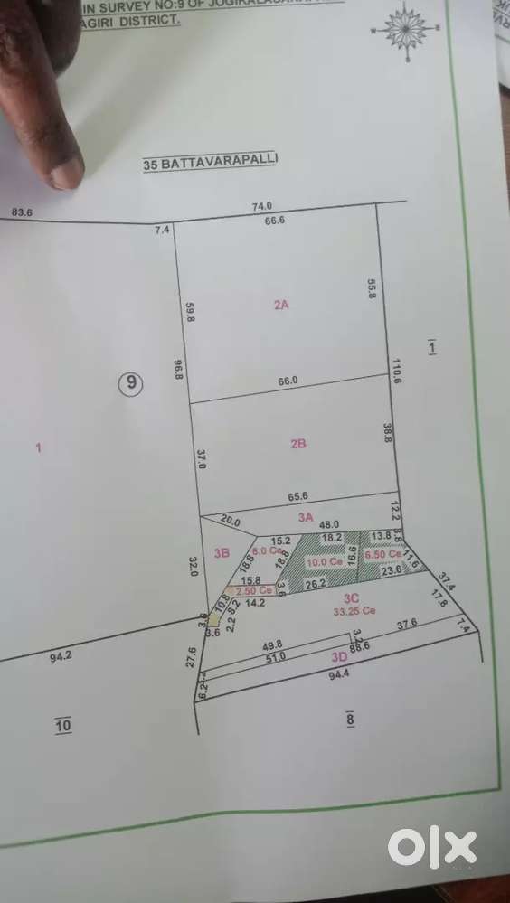Land sale Near 1km STRR Ring road Tollplaza and 5 to 6 Km NEW Airport