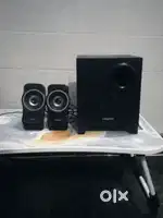 2speaker + 1subwoofer , good sound quality