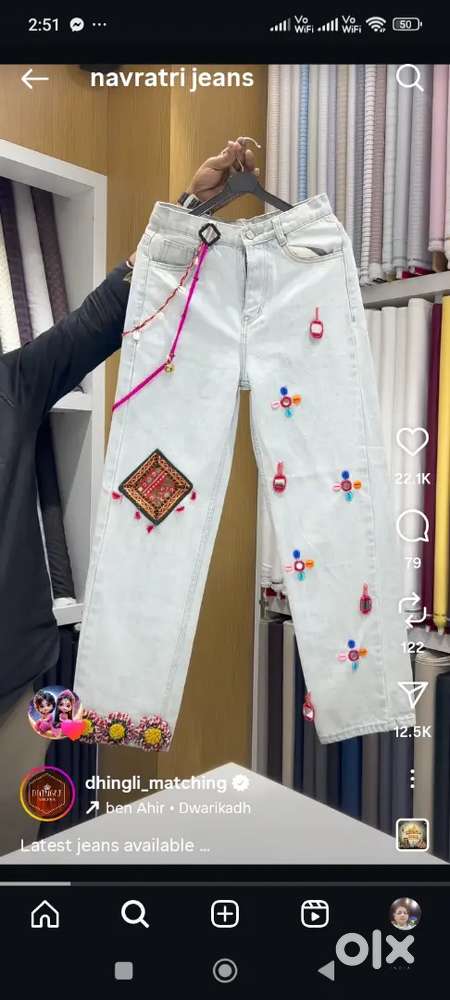 Navratri jeans