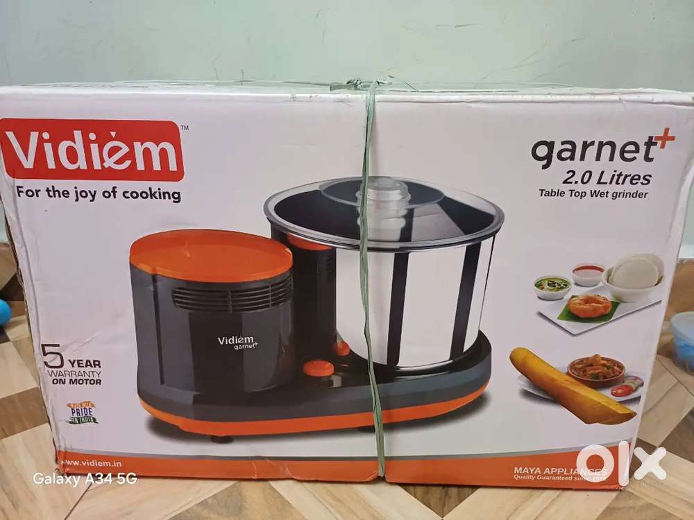 Vidiem Grinder 2Lts,5years Motor warranty