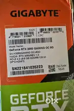 Nvidia Geforce RTX 3050 8GB Graphics Card