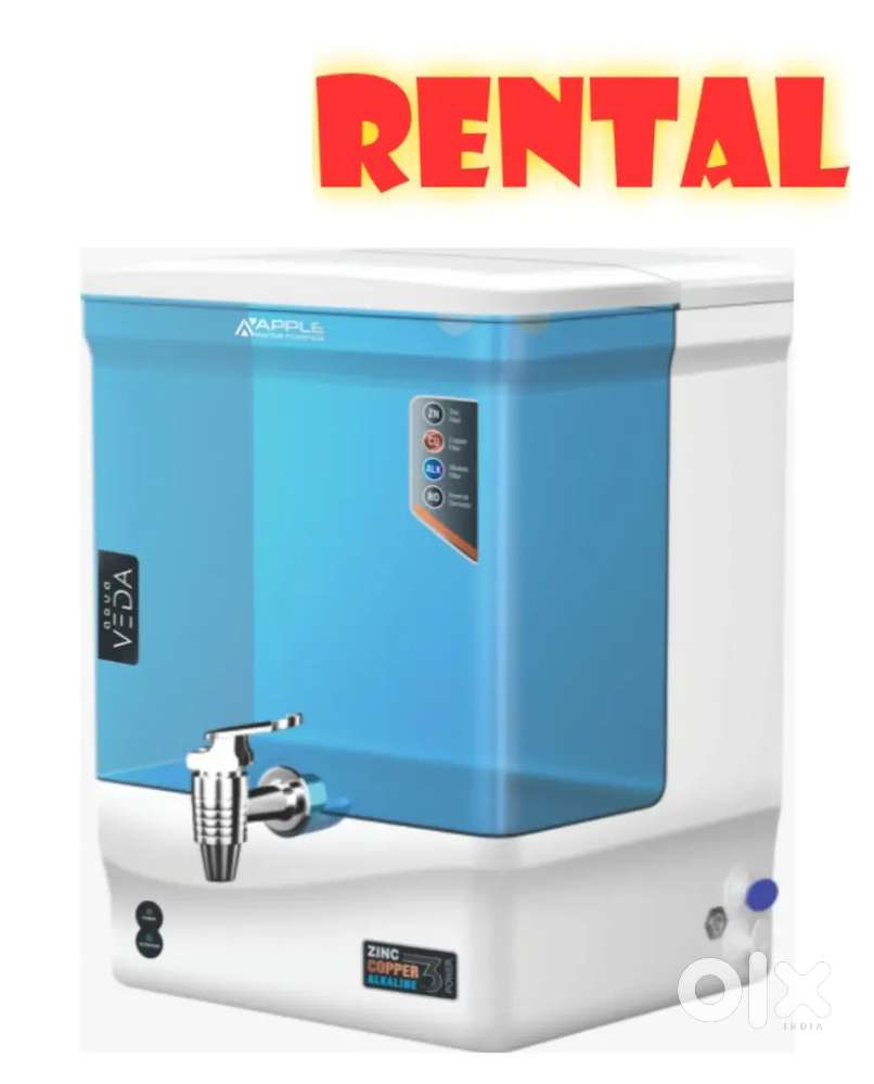 Water purifier available on rent