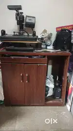 Computer Table and Sublimation machine