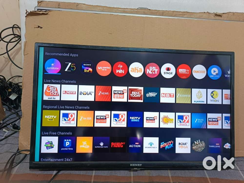 Henry 32 inch full smart led tv in good condition