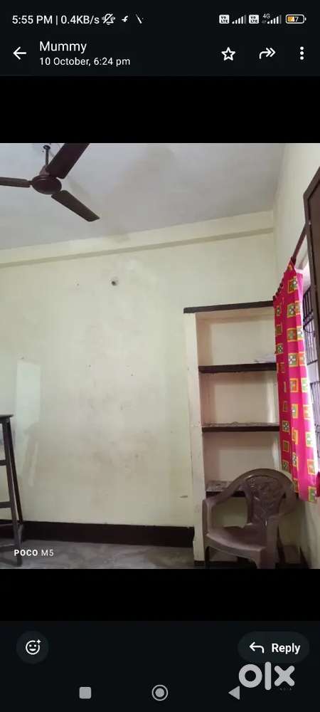 2 Room(without hall) with attached Washroom and kitchen
