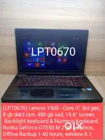 (LPT0670) Lenovo Y500 - refurbished laptop