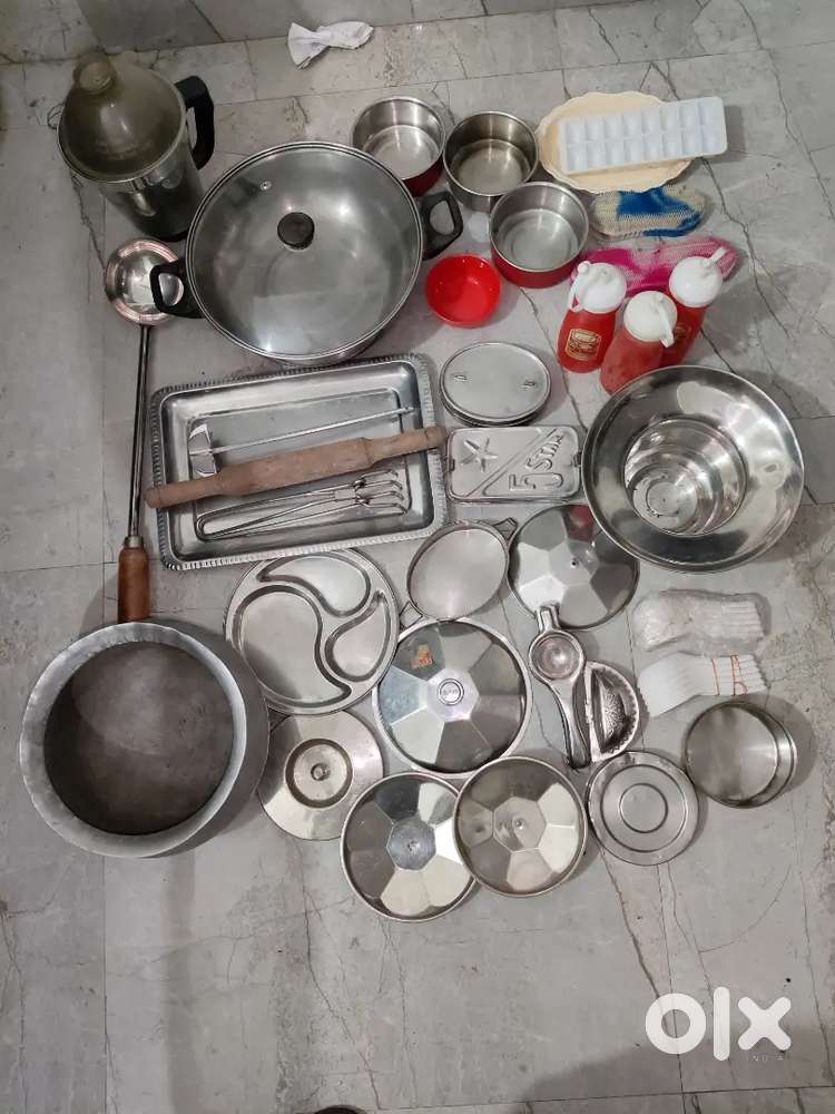 Steel utensils for sale