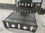 Bed and wardrobe in wholesale rate