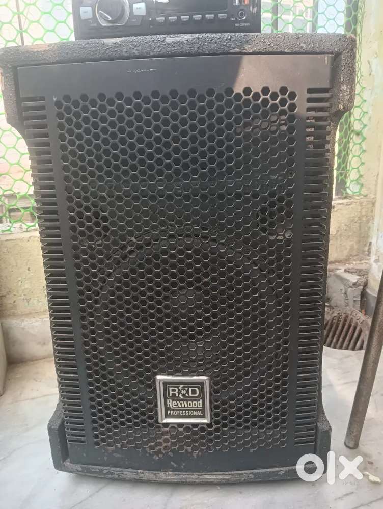 Amplifier car new and 10 inch rcf box