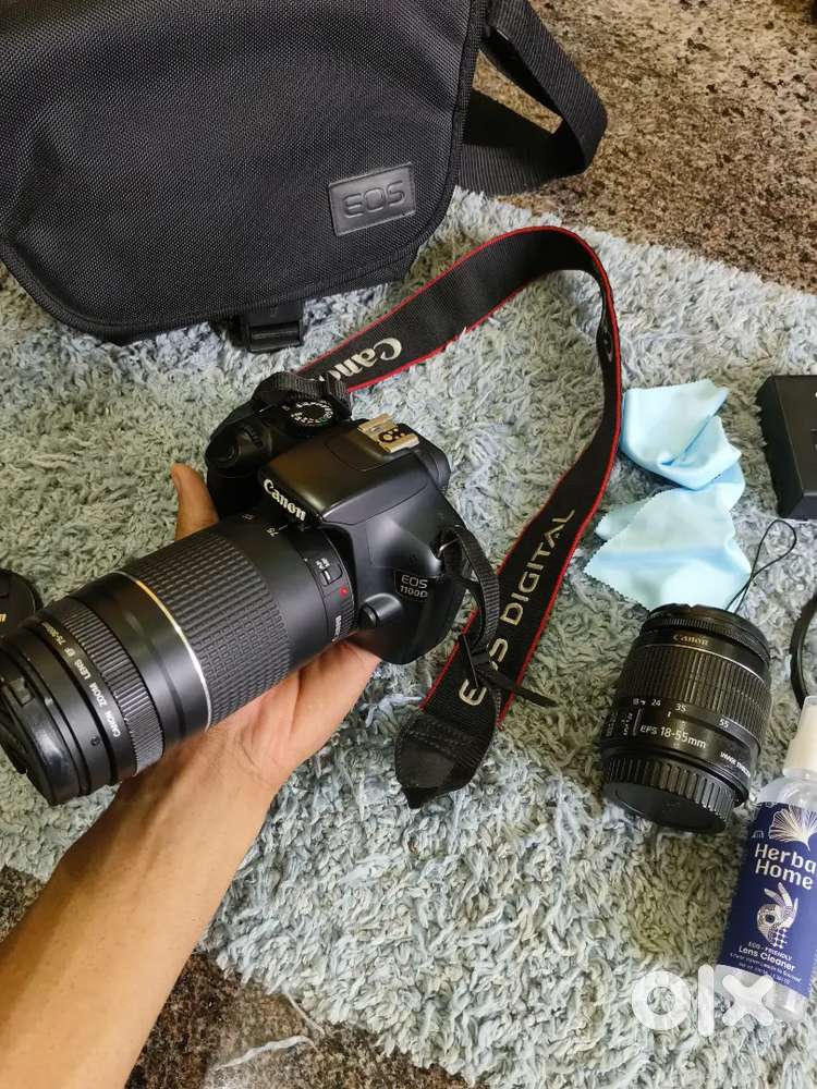 Canon EOS 1100D  Double lens NEW CONDITION LESS USED
