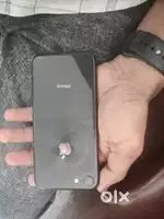 I phone 8 Black colour 64 gb varient skratch less