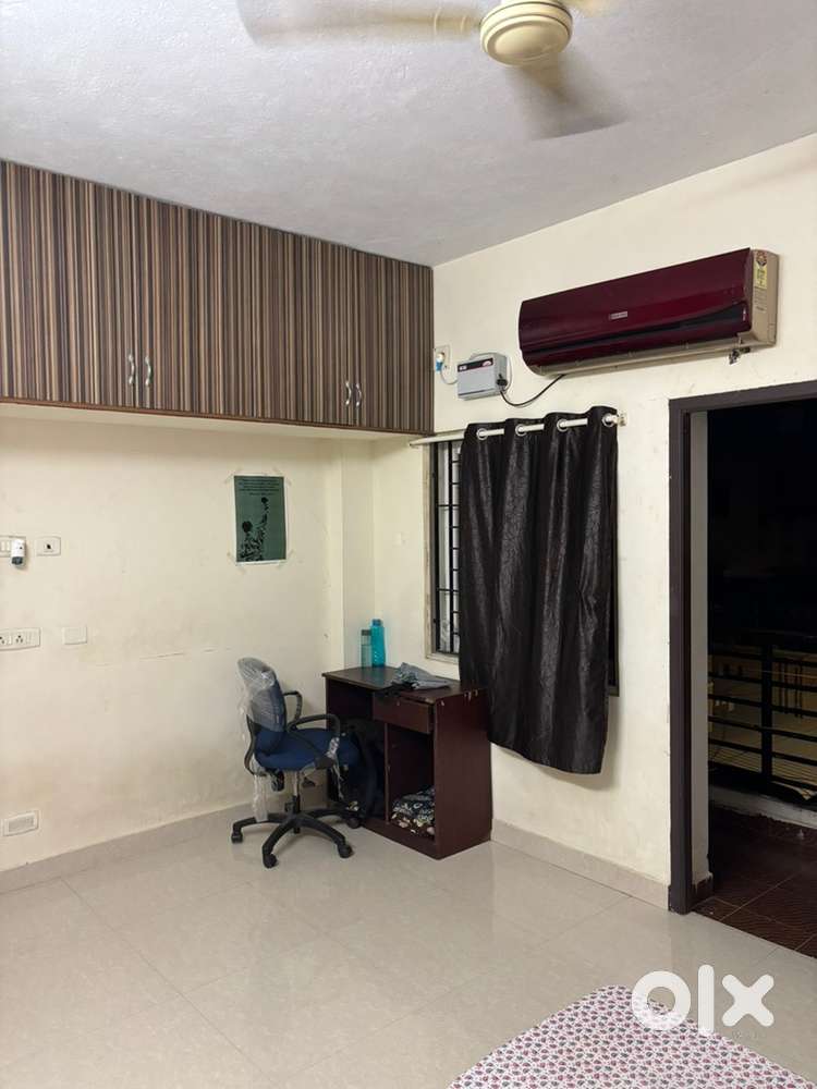 One separate room and bathroom in 3BHK flat