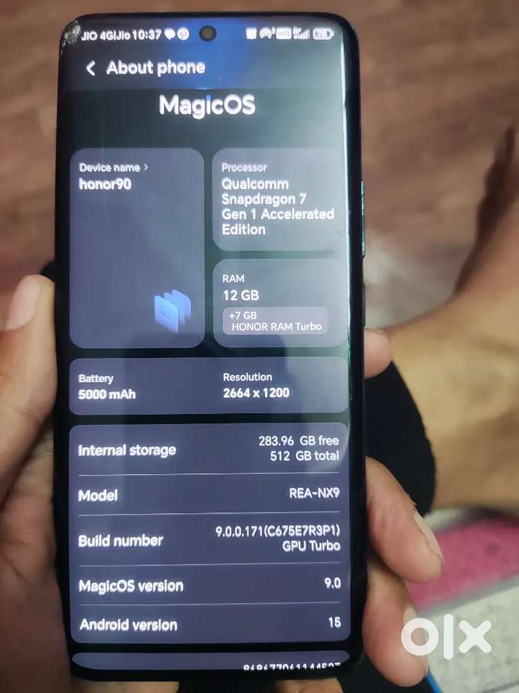 Honor 90 12gb ram 512gb storage