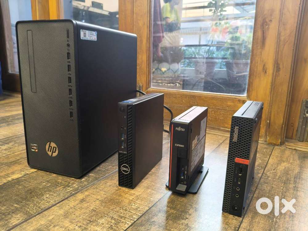 4 Mini PCs - Ryzen 5600g, Intel i5 12th, 10th & 9th gen - DDR4 16GB