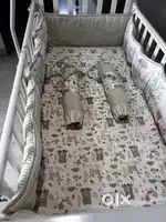 Babyhug 3-in-1 rocking cot cum baby bed