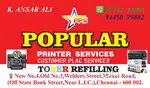 Printer system laptop service