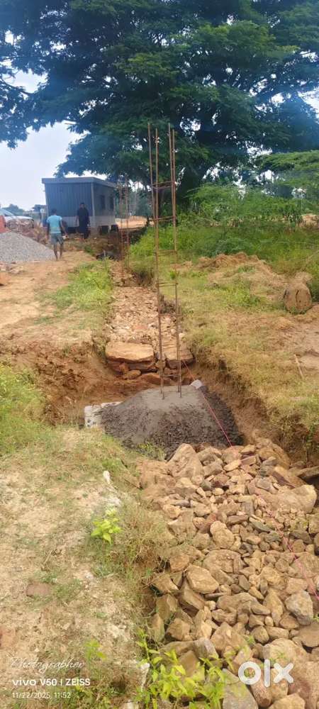 Open plots at Akkivaram