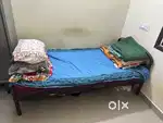 Single bed with mattress