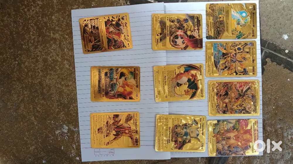 Golden pokemon card pack