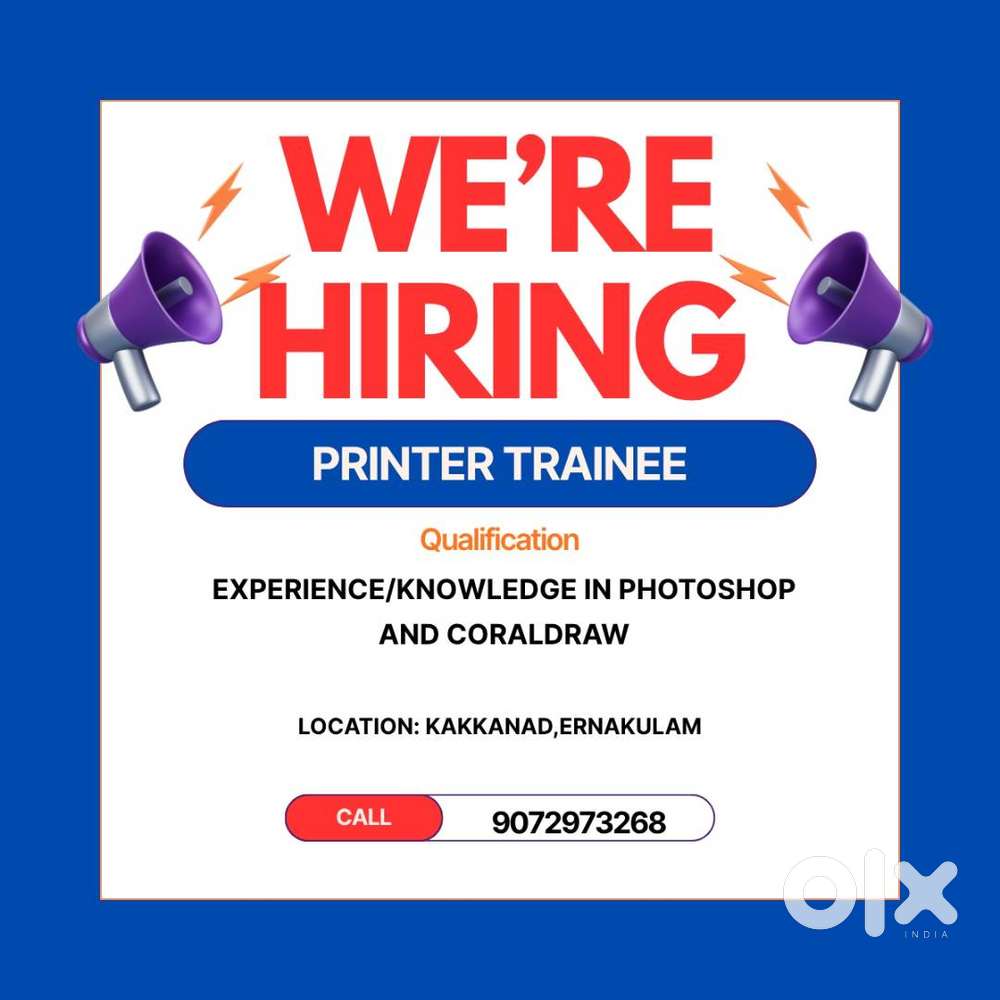 PRINTER TRAINEES