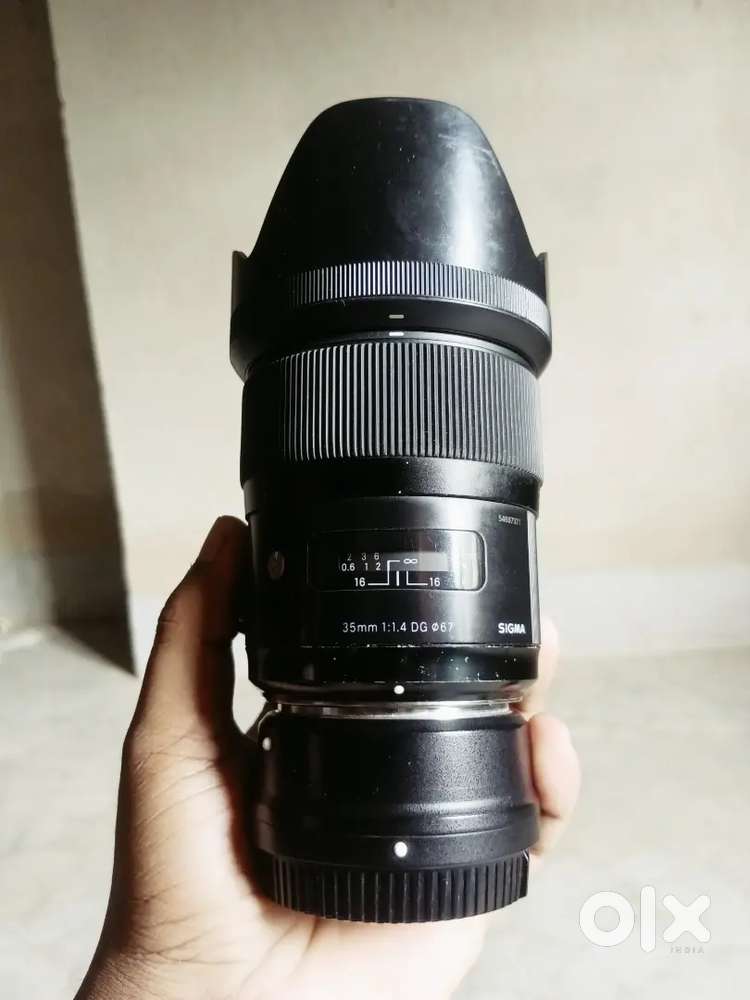 Sigma 35mm f1.4 (Nikon) f mount with FTZ