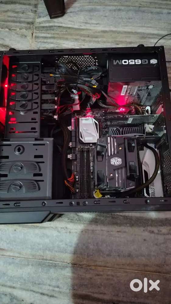 Gaming CPU 48 gb ram 895 gb storage asus motherboard