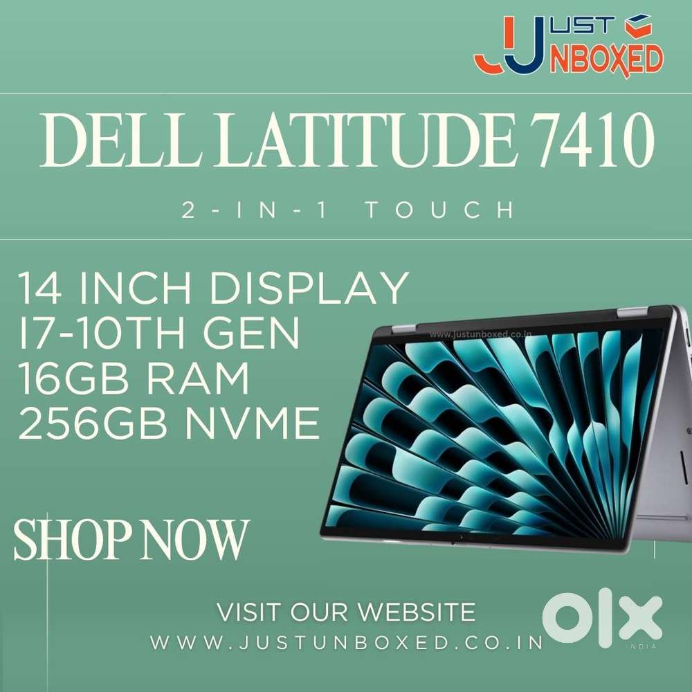 Dell Latitude 7410 2-in-1 Touch i7 10th Gen  16GB RAM  256GB SSD