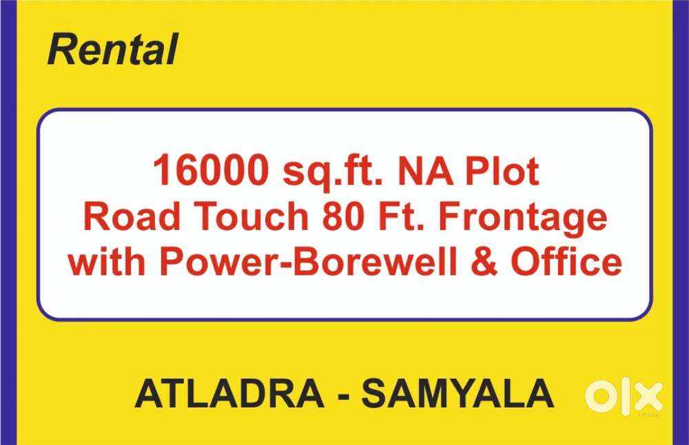 Road Touch NA plot,Atladra to padra