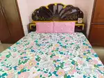 King Size bed with Storage and Mattress and with mirror