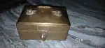 Antique brass box