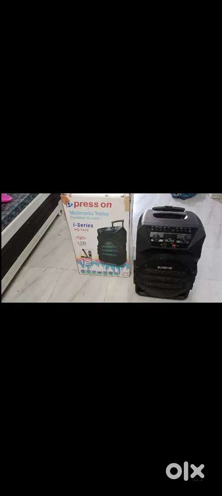 Press on i series music system ( LG Home theatre price..4500