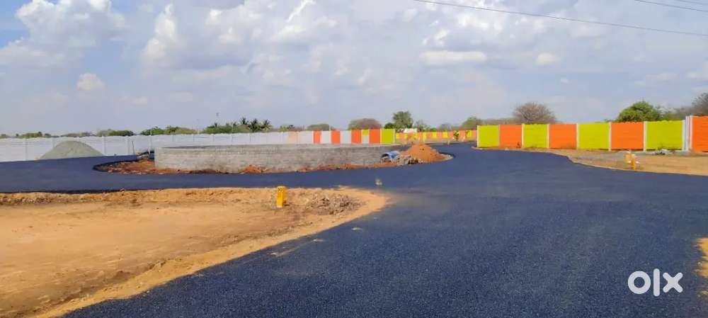 Residential land for sale emi also available