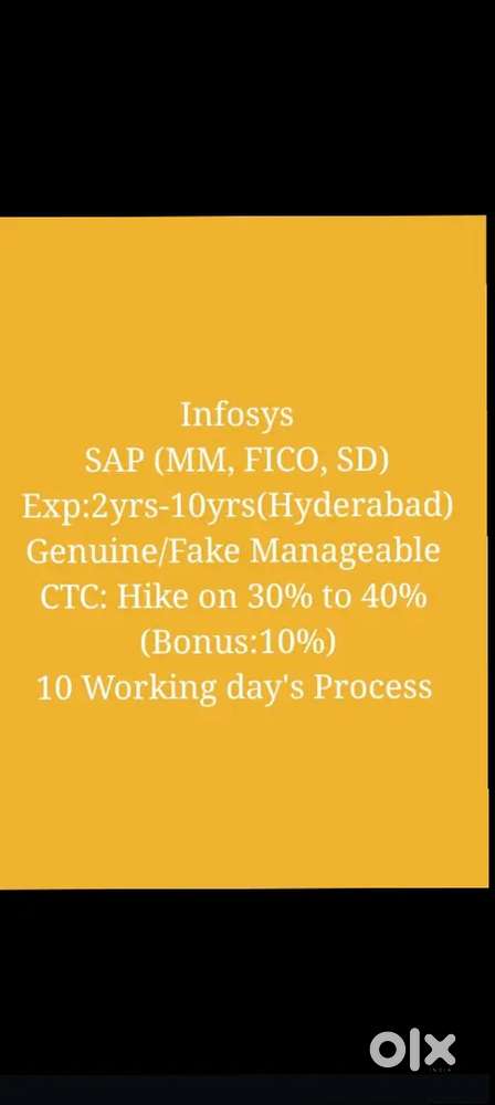 Job openings for IT freshers in all domains