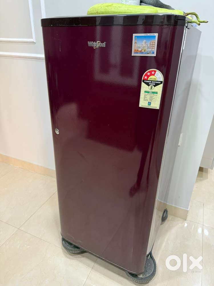 Whirlpool 190L Wine Color Perfectly Cooling Fridge